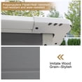 thumbnail image 5 of UBesGoo 5' x 4' Outdoor Storage Shed Plastic Garden Shed Resin Organization for Home/Lawn Mower/Backyard Equipment/Bike Storage/Pool Supplies, 5 of 8
