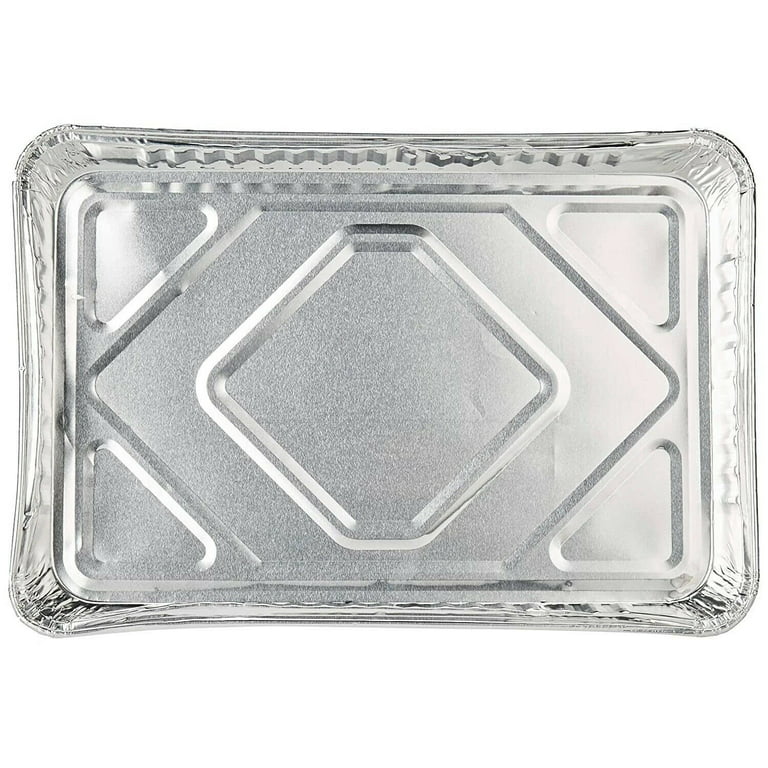 Disposable Aluminum Cookie Sheet Baking Pans (15 Count) by Stock Your Home  