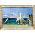 thumbnail image 1 of La Pastiche 'The Lee Shore, 1941' by Edward Hopper Framed Painting Print, 1 of 1