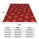 thumbnail image 3 of Balery Strawberry Manta de Felpa Suave y Acogedora – Cobija de Franela Aterciopelada para Cama, Lavable y Cálida para Sofá, Mascotas, Transpirable-50"x40", 3 of 7