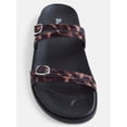 thumbnail image 5 of No Boundaries Women's Double Strap Footbed Sandals, 5 of 5