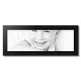 thumbnail image 2 of ArtToFrames 30x10 CM / 11.81x3.94 INCH Black Picture Frame, This 2.00 Inch  Wood Poster Frame is Satin Black Reverse Step (CMWOM-1419), 2 of 7