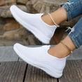 thumbnail image 5 of Women's Sneakers Lightweight Breathable Casual Walking Shoes Comfortable foot arch pad Low Heel, 5 of 7
