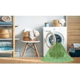thumbnail image 2 of Ahgly Company Machine Washable Indoor Square Transitional Green Apple Green Area Rugs, 8' Square, 2 of 7