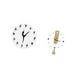 thumbnail image 5 of Reloj de pared,Reloj de pared con bailarina,reloj decorativo colgante.,Reloj de pared,Reloj de pared decorativo para baño y dormitorio.,Reloj de pared redondo silencioso y sin tictac,regalo, 5 of 8