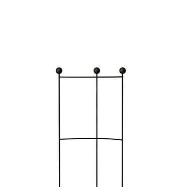 Panacea 33" Rustic Half Round Vegetable Ladder, Black