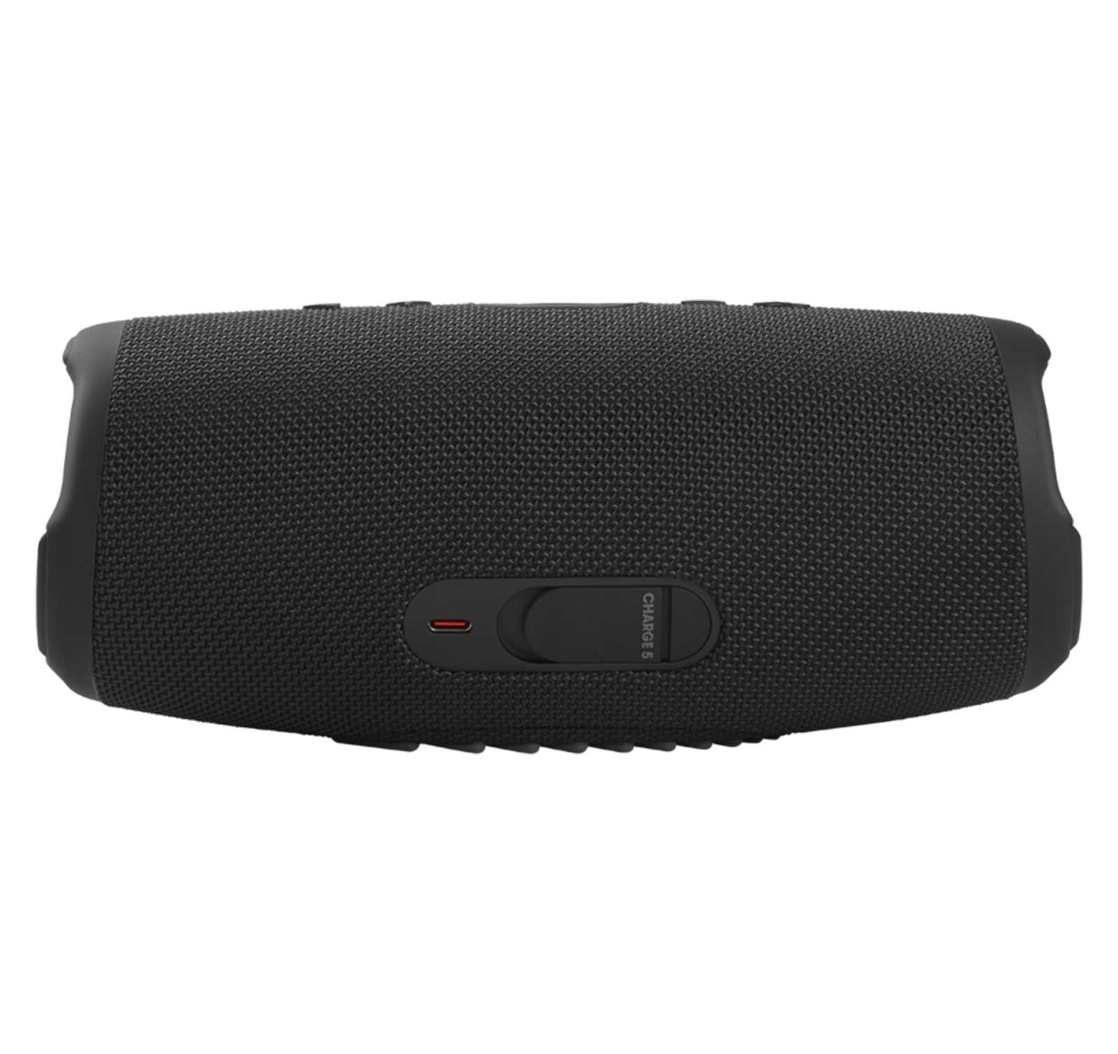JBL Charge 5 Black Portable Bluetooth Speaker w/Divvi! Hardshell Case Bundle