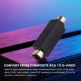 thumbnail image 5 of S-Video Macho a Hembra Adaptador De Video Compuesto Convesor Enchufe, Acoplador Mini Din 4 P Conector Extensión, 5 of 5