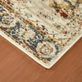 thumbnail image 5 of Luxee Designs Allure 9x12 Area Rug, Low Pile Medallion Rugs for Living Room, Bedroom, Kitchen, High Traffic - Gold, 5 of 5