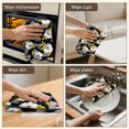 thumbnail image 5 of 2 Pcs Pioneer Flower Floral Print Pattern Kitchen Towels, Funny Microfiber Dish Towel Set, 18" X 26" Tea Towels, 5 of 6
