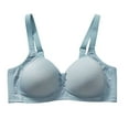 thumbnail image 2 of YHAJDS Women Plus Size Bra,Wireless Bra for Women Large Size Womens Thin Soft Breathable Push Up Shaping Adjustable Bra for Daily Use, 2 of 5