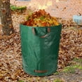 thumbnail image 3 of Leaf Bag Garden Bag Courtyard Leaf Bag Folding Storage Bag Self Standing Bag Large Capacity Reusable with Four Handles, 3 of 7