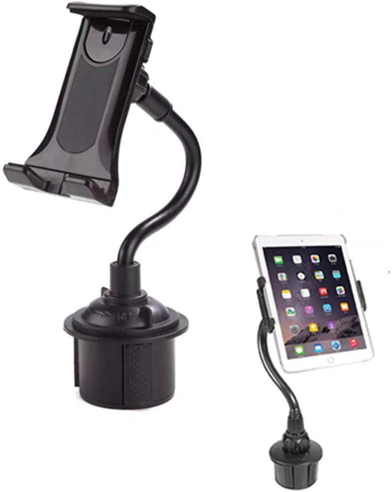 Universal Adjustable Car Phone IPad Cup Holder Mount for iPad Mini 5/4