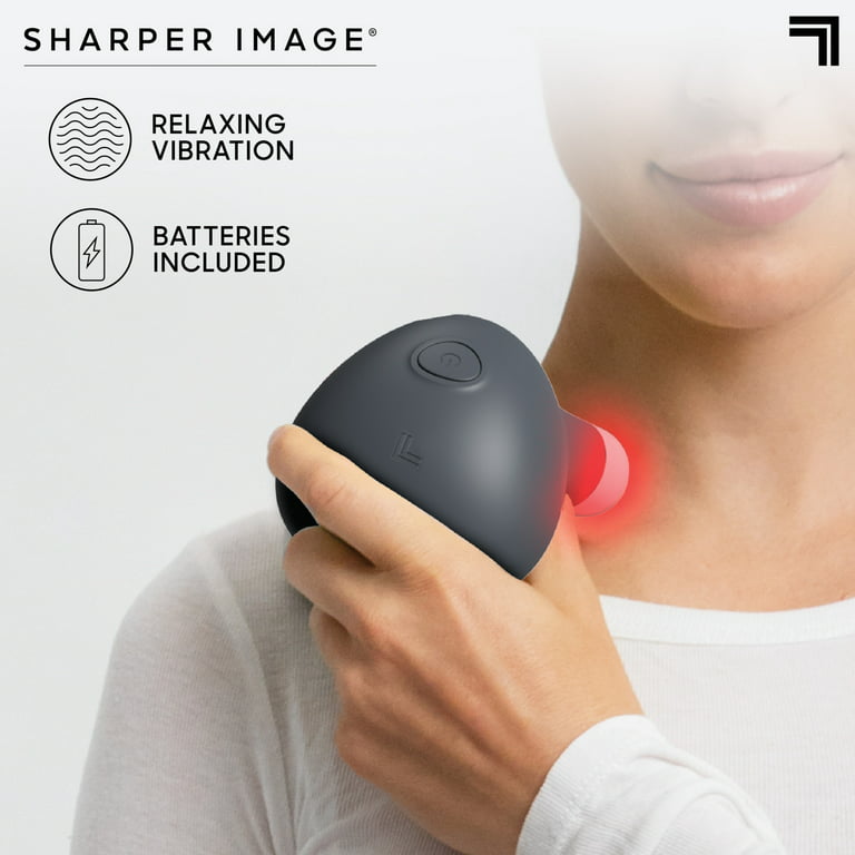 Anzai Tilbageholdelse delvist Sharper Image® Mini Massager Percussion Handheld Tool, Relaxing Vibrations,  Black - Walmart.com