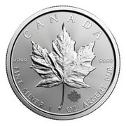 Canadian Silver Maple Leaf 1 oz Coin - Random Year