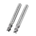 thumbnail image 2 of 2pcs HSS 6mm 4 Flutes End Mill Metal Cuttting Engraving Milling Machine Bit CNC Tool, 2 of 4