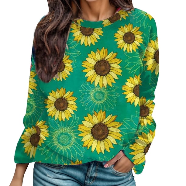Gibobby Casual Sudadera para Mujer Sudaderas de moda de gran tamaño para mujer con cuello alto sudaderas de manga larga trajes de otoño 2023(Verde,G)