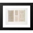 thumbnail image 2 of Émile Prisse d'Avennes 14x12 Black Modern Framed Museum Art Print Titled - Mosque of Thelay Abou-Rezyq; Face and Reverse of the Main Door (12th Century) (1877), 2 of 5