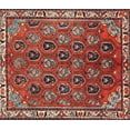 thumbnail image 1 of Ahgly Company Indoor Rectangle Traditional Orange Salmon Pink Persian Area Rugs, 3' x 5', 1 of 6