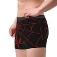 thumbnail image 2 of Xecao Red Spider Men's Underwear Boxer Briefs Pack - Your ComfortSoft, Moisture-Wicking, and Breathable Choice for Men's Underwear-XX-Large, 2 of 5
