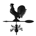 thumbnail image 3 of Small Rooster- Verdigris Aluminum with Dalvento Directionals and Globes, 3 of 3