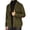 Army Green, variant on Mens Cardigan Solid Color Shawl Collar Button Front Long Sleeve Elbow Patch Loose Casual Sweater Cover Up with Pockets