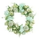 thumbnail image 4 of Corona de flores de peonía artificial para puerta, para decoración de bodas, hogar, puerta de entrada exterior, pared interior o ventana. Los 40cm, 4 of 6