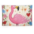 thumbnail image 5 of Orinice  Flamingo Tapestry Wall Hanging, Pink Flamingo Print Wall Tapestry,Tropical Birds Animal Wall Tapestries,Cartoon Kids Tapestries Love Heart Print Wall Tapestry,Small 51.2 x 59.1 Inches 60x40in, 5 of 7