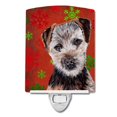 thumbnail image 1 of Carolines Treasures SC9759CNL Norfolk Terrier Puppy Lumière de Nuit en Céramique Flocons de Neige Rouges, 1 of 2
