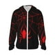 thumbnail image 1 of Balery Red Spider Sudadera ligera de manga larga con capucha y protección solar UPF 50+ para hombre y mujer, ideal para pesca y running-Medium, 1 of 7