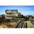 thumbnail image 2 of Hausenflock, Alan 24x17 Gold Ornate Wood Framed with Double Matting Museum Art Print Titled - Beach House II, 2 of 4