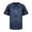 Blue, variant on Men's Fashion Sports Tee Hop Party Blank Football Top Athletic Casual Wear