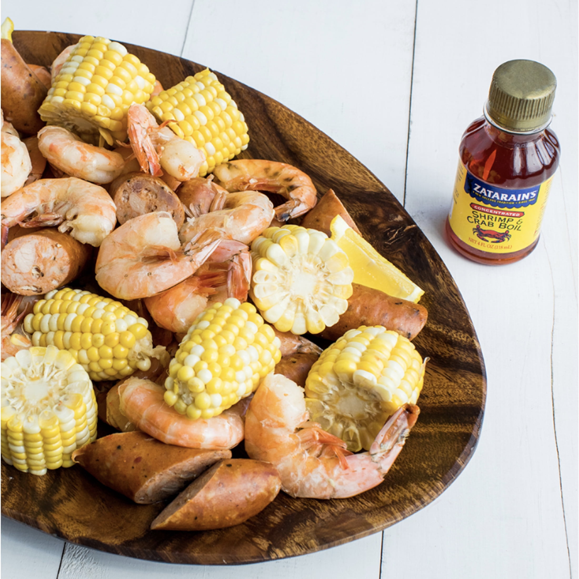 Zatarain's Concentrated Shrimp & Crab Boil, 4.0 fl oz Bottle