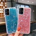 thumbnail image 2 of Funda de arena movediza líquida con estrellas brillantes para Samsung Galaxy S21 Ultra S20 FE S10 Plus Note 20 10 A51 A71 A31 A32 A12 A52 A72 S22 Tan Jianjun unisex, 2 of 2