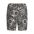 thumbnail image 2 of Lsque Bicycles Parts Mens Sleep Pajama Shorts,Short Pajama Pants, Cotton Ultra-Soft Knit-X-Large, 2 of 9