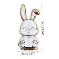 thumbnail image 2 of Kyusrd Foldable Bunny Phone Bracket Mobile Phone Desktop Cute Card Ventilated Student Gift Suitable For Flat Panel Live Broadcast, 2 of 3