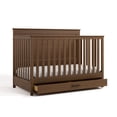 thumbnail image 3 of Graco Tristan Convertible Crib With Drawer - Hazelnut, 3 of 16
