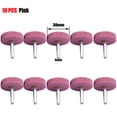 thumbnail image 3 of 10 Pcs 30mm Grinding Stone Wheel Polishing Head Abrasive Disc Polishing Bit 6mm Shank For Rotary Tools Power Grinder Accessories, 3 of 3