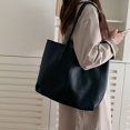 thumbnail image 5 of 2 piezas/juego de bolsos de mano para mujer, bolsos compuestos, bolsos de hombro de cuero PU para damas, bolsos de compras de gran capacidad para mujer, 5 of 5