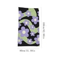 thumbnail image 2 of Fwttom Microfiber Beach Towel, Colorful Fast Drying Sand Free Beach Towels Oversized, Super Lightweight Bath Towels for Swimming Pool, Camping Essentials and Beach Essentials, 2 of 2