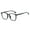 Black, variant on Eosunjian Unisex Blue Light Blocking Glasses Retro Large Frame Clear View Strong Hinge with Brim Eye Clear Bluelight Glasses Spectacles Eyeglasses Eyewear