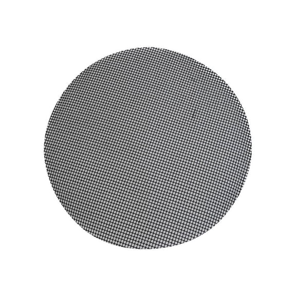Round Grill Mesh 16 Inch Fiberglass Grid Mat Reusable Grill Mesh 2pcs