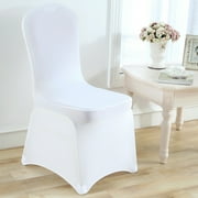Housse de chaise Polyester Stretch Spandex Banquet Housse de chaise pour décorations de fête de mariage (1 pcs)