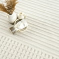 thumbnail image 6 of BoutiqueRugs Rhun High Low Washable Area Rug - Machine Washable - White, Off White - 7'10" x 10'1", 6 of 16