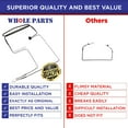 thumbnail image 6 of Whole Parts Refrigerator Defrost Heater Assembly Part# DA47-00321A - Replacement and Compatible with Some Samsung and Kenmore Refrigerators, 6 of 6