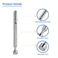 thumbnail image 4 of 2 Pcs Telescoping Inspection Mirror Set 3 Lb Magnetic Stick Gadget 3.14 Inches Flexible Round Mirror 29.5 Inches Extra Long Handle Telescoping Magnet Pickup Tools for Christmas Birthday Father's Day, 4 of 7