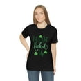 thumbnail image 6 of Let's Get Lucked Up Irish Clover Green Unisex Jersey Short Sleeve Tee, 6 of 10