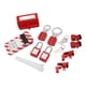 thumbnail image 1 of Bloqueos de Interruptores de CircuitO, Kit de Etiqueta de Bloqueo Eléctrico de Cilindro de Latón de Alta Seguridad Kit Universal Confiable para Industrial, 1 of 7
