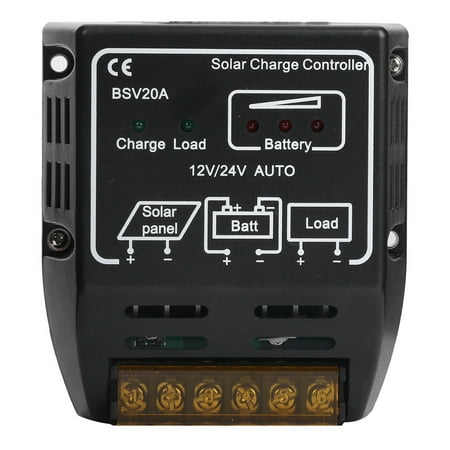 

20A DC12V Solar Charge Controller Cells Panel Battery Charging Regulators Daboolka