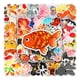 thumbnail image 1 of Calcomanías impermeables de vinilo Goldfish con diseño de grafiti, 50 unidades, 1 of 5